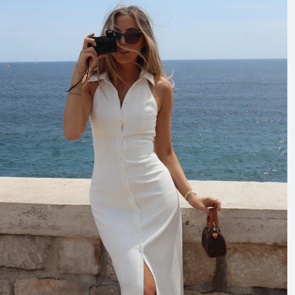 Odd Muse - The Ultimate Muse Collar Maxi Dress (S)
